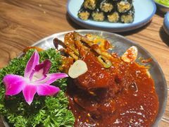 -明洞阿姨·韩式酱蟹烤肉·创意料理(三元桥店)