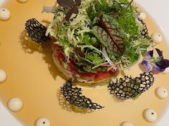 阿拉斯加帝王蟹配龙虾汤啫喱-AZUL by FUEL蓝色·法式酒馆(琶醍店)