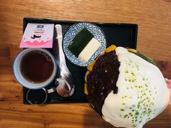 日式抹茶生乳かき氷-WONDER ICE 萬得冰田(建設路总店)