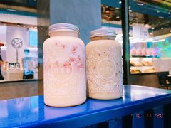 牛油果蓝莓卡士-野萃山·潮汕厚果汁(十亩地店)