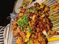 葱椒爆牛肉-绿茶餐厅(朝阳大悦城店)