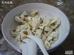 老乌家特色小炒泡馍——我掰的巨大的馍-老乌家特色小炒泡馍(大皮院店)