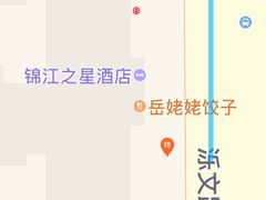 位置-岳姥姥饺子(泺文路店)