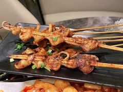 炭烤鱿鱼串-嘎嘎鸭脑壳(蜀汉路店)
