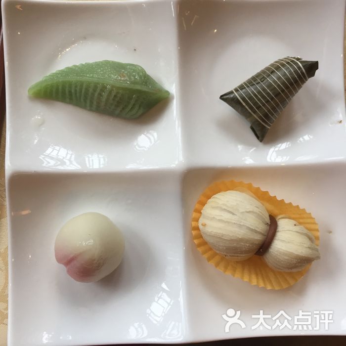 绿波廊荠菜烩双菇图片-北京本帮菜-大众点评网