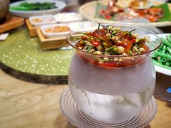 横县茉莉花拌海蜇-桂小厨广西菜(青秀万达店)