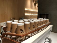 自助调料区-% Arabica阿拉比卡咖啡烘焙工坊