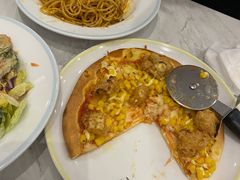 鸡米花玉米小披萨-萨莉亚意式餐厅(悦荟广场店)