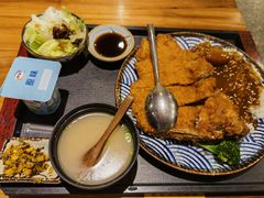 炸猪排定食-石屋料理(南京西路店)