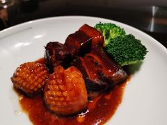 传统东坡拼鲜鲍-杭州明豪voco酒店·明轩阁中餐厅