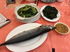 方鱼炒芥兰-深运潮州粥(东门店)