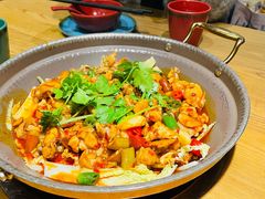 皇帝稻香牛蛙-吃饭皇帝大·土家民族菜(温州万象城店)