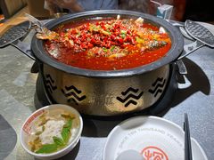 -探鱼·鲜青椒爽麻烤鱼(北京路天河城店)