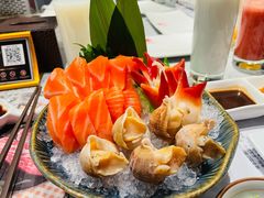 三文鱼刺身-大渔铁板烧(大悦城店)