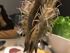 深水虾-海上明月海鲜火锅 鲜切牛肉