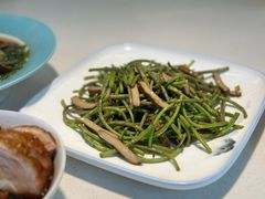 芦蒿炒香干-方荣糊涂菜馆(湖北路店)