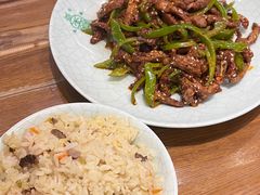 孜然牛肉-清真·益鑫羊肉手抓馆(花园北街店)