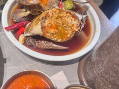 -草家酱蟹炭火烤肉店(珲春南路一店)