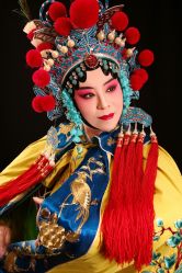 -胭脂猫京剧摄影