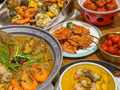 -东来菜馆•手抓海鲜家常菜•海鲜锅贴