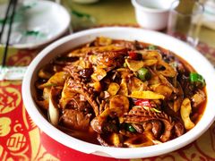肝腰合炒-柏合黄记豆腐皮饭店
