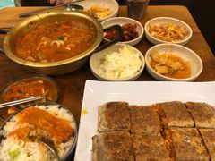 猪颈肉泡菜汤-金北顺大锅家(신사본점)