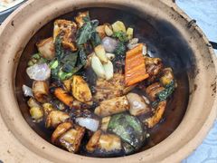 紫苏生啫竹肠-天宝食坊·啫啫煲大排档(西华路店)