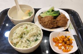 Braised Pork Meatball Tofu Rice