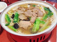 骨汤牛肉鲜蔬锅-喜家德虾仁水饺(长泰广场店)
