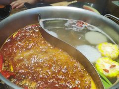 麻辣鸳鸯锅-手选潮汕鲜牛肉火锅(二七广场店)