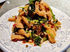 菠菜拌面筋-胖老汉新疆特色椒麻鸡(南门店)