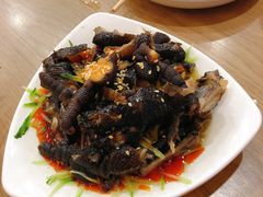 麻辣黑鸡爪-宝记烧烤·碳锅羊肉·羊蝎子火锅·夜食社(文体路创始店)