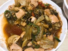 酸菜炒生肠-东山茶寮(新安店)