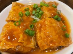 鲍汁三丝腐皮卷-万龙洲海鲜(安定门店)