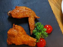 BBQ鸡翅（2个装）-棒约翰比萨·意面(金桥国际店)