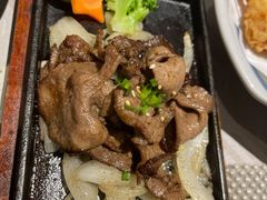 铁板薄烧牛舌套餐-王鼎精致料理铁板烧(世博源店)