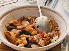 黑蒜鲍鱼焖鸡-火璽·園