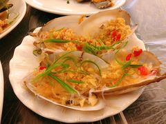 蒜蓉烤小象拔蚌-覃记海鲜美食餐厅