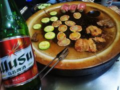 -老姐石板烧烤+铜炭火锅(总店)
