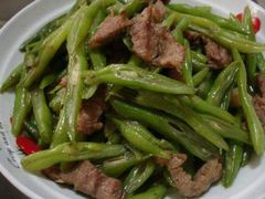 四季豆炒肉粒-紫金食坊(江南西路店)