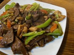 猪肝炒肥肠-姚记东北菜(金山店)