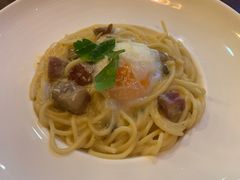 奶油培根意大利面-斯比特花园西餐厅(东方商厦店)