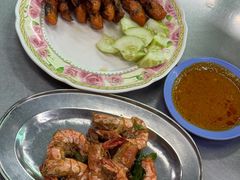 奶油虾（5个）-黄亚华小食店(Jalan Alor)