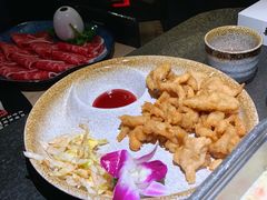 香炸猪梅肉-新草堂锅物料理(泉城路店)