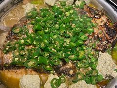 翡翠青椒味烤鱼-烤匠麻辣烤鱼(青羊万达店)