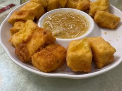 招牌山水豆腐-台山美食一绝阿四台山黄鳝饭(阿四创作店)