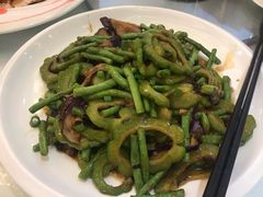 凉瓜豆角焖茄子-广州酒家(昌岗地铁站店)