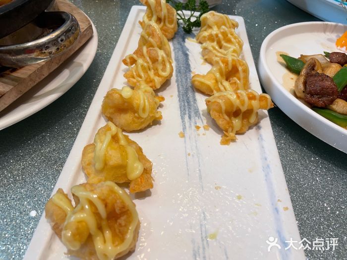 奕景海鲜(星海广场店)芥末虾球图片