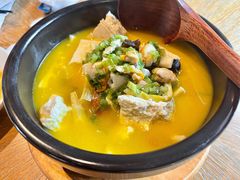 海鲜雪里蕻炖手工老豆腐-宁波柏悦酒店·钱湖渔港
