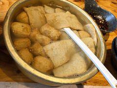 鱼饼汤-恩你小木屋米酒店(莱山店)